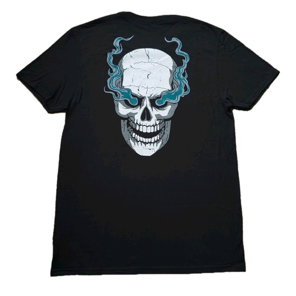NWT Stone Cold X Philadelphia 3:16 Mens Medium Black Double Side WWE T-Shirt WWF